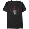 Men's Star Wars The Force Awakens Hooded Luke Rebel Symbol  Adult T-Shirt