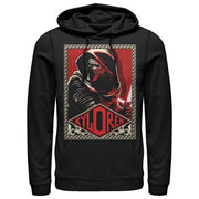 Men's Star Wars The Force Awakens Kylo Ren Poster  Adult Pull Over Hoodie