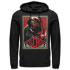 Men's Star Wars The Force Awakens Kylo Ren Poster  Adult Pull Over Hoodie