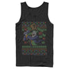 Men's Batman Ugly Christmas Joker Hammer  Adult Tank Top