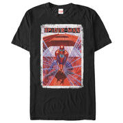 Men's Marvel Spider-Man Web Page  Adult T-Shirt