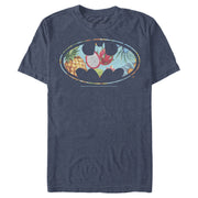 Men's Batman Tropical Logo  Adult T-Shirt