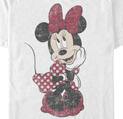 Men's Mickey & Friends Polka Dot Minnie  Adult T-Shirt