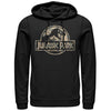 Men's Jurassic Park Camo Logo  Adult Pull Over Hoodie