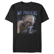 Men's The Lord of the Rings Fellowship of the Ring Gollum My Precious  Adult T-Shirt