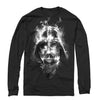 Men's Star Wars Darth Vader Smoke  Adult Long Sleeve Shirt