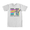 Men's MTV Retro Logo Drip  Adult T-Shirt