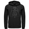 Men's Star Wars Darth Vader Helmet  Adult Pull Over Hoodie