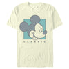 Men's Mickey & Friends Classic Character Face  Adult T-Shirt