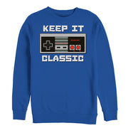 Men's Nintendo NES Classic Controller  Adult Sweatshirt