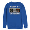 Men's Nintendo NES Classic Controller  Adult Sweatshirt