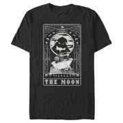 Men's The Nightmare Before Christmas Oogie Boogie The Moon Tarot Card  Adult T-Shirt