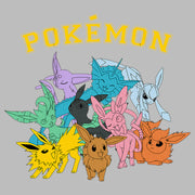 Men's Pokemon Eeveelutions  Adult Pull Over Hoodie