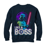 Men's Star Wars Like a Boss  Adult Sweatshirt