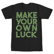 Men's Lost Gods St. Patrick's Day Make Your Own Luck  Adult T-Shirt