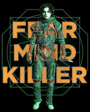 Men's Dune Fear Is The Mind-Killer  Adult T-Shirt