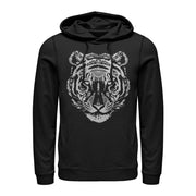 Men's Lost Gods Henna Tiger  Adult Pull Over Hoodie