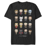 Men's Game of Thrones Funko Characters  Adult T-Shirt