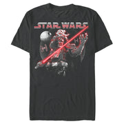 Men's Star Wars: Visions Darth Vader Death Star  Adult T-Shirt