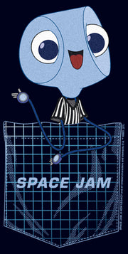 Men's Space Jam: A New Legacy Pete Pocket Print  Adult T-Shirt