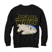 Men's Star Wars Pixel Millennium Falcon  Adult Sweatshirt