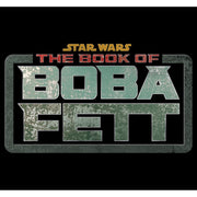 Men's Star Wars: The Book of Boba Fett Distressed Logo  Adult Long Sleeve Shirt