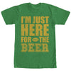 Men's CHIN UP Football Here for the Beer  Adult T-Shirt