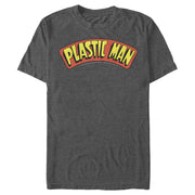 Men's Justice League Plastic Man Logo  Adult T-Shirt