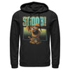 Men's Scooby Doo Puppy Frame  Adult Pull Over Hoodie