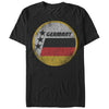 Men's Lost Gods Germany Flag Circle  Adult T-Shirt