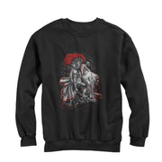 Men's Aztlan Aztec King and Queen  Adult Sweatshirt