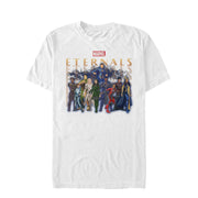 Men's Marvel Eternals Group Repeating  Adult T-Shirt