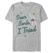 Men's Peter Pan Peter Pan Tinker Bell Dear Santa, I Tried  Adult T-Shirt