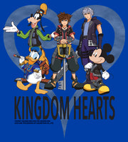 Men's Kingdom Hearts 3 Box Art  Adult T-Shirt