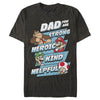 Men's Nintendo Father's Day Mario Dad Qualities  Adult T-Shirt