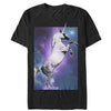 Men's Lost Gods Space Unicorn  Adult T-Shirt