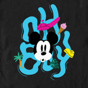 Men's Mickey & Friends Oh Boy Underwater  Adult T-Shirt