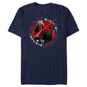 Men's Star Wars: Visions Samurai Darth Vader Lightsaber  Adult T-Shirt