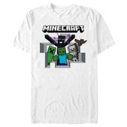 Men's Minecraft Enemy Mobs  Adult T-Shirt