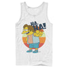 Men's The Simpsons Nelson Laugh  Adult Tank Top