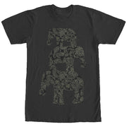 Men's Lost Gods Three Elephant Pyramid  Adult T-Shirt