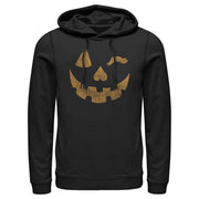 Men's Lost Gods Halloween Jack-o'-Lantern Wink  Adult Pull Over Hoodie