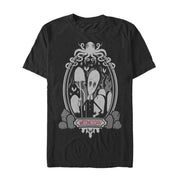 Men's Addams Family Wednesday Octopus Portrait  Adult T-Shirt