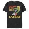 Men's Looney Tunes Marvin the Martian Lasers  Adult T-Shirt