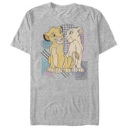 Men's Lion King Retro Cub Love  Adult T-Shirt