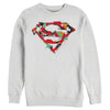 Men's Superman Logo Puzzle  Adult Sweatshirt