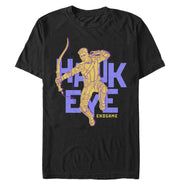 Men's Marvel Avengers: Endgame Hawkeye Pop Art  Adult T-Shirt