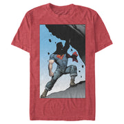 Men's Superman Strongest Hero Pose  Adult T-Shirt