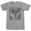 Men's Lost Gods Elephant Henna Frame  Adult T-Shirt