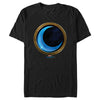 Men's Marvel: Moon Knight Gold and Blue Symbol  Adult T-Shirt